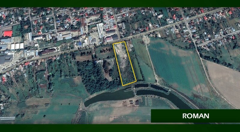 Roman, Neamt, DCA str. Bogdan Dragos. Suprafata: 12.883 mp